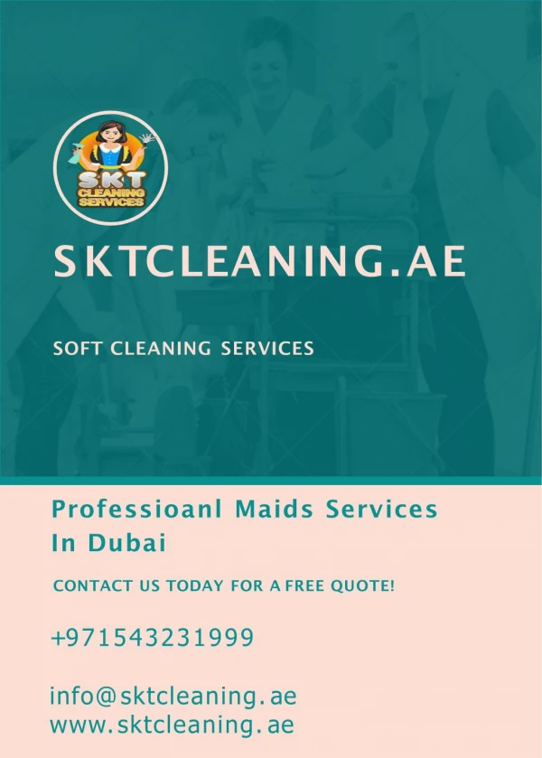Home Maids Services In Dubai | SKT Cleaning
