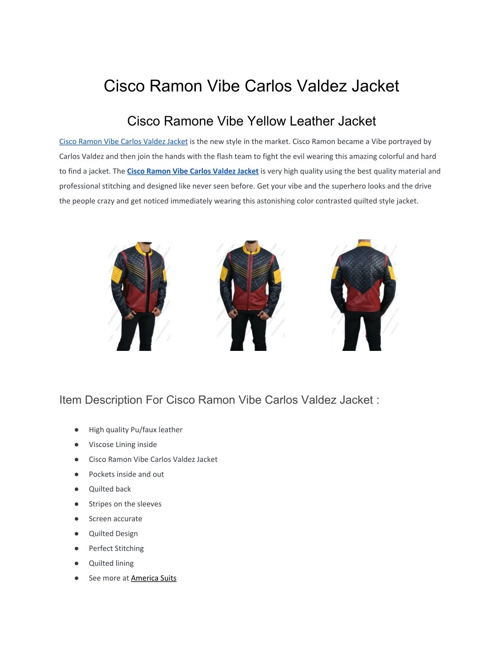 cisco ramon vibe carlos valdez jacket