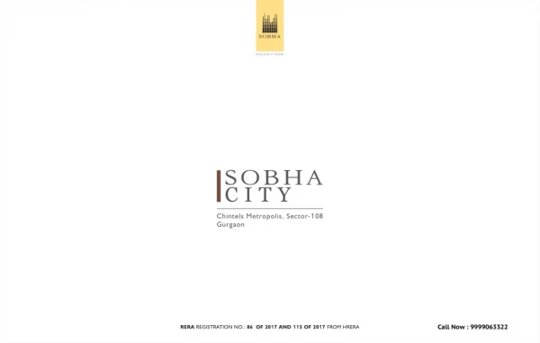 Buy Apartment in Sobha City Gurgaon