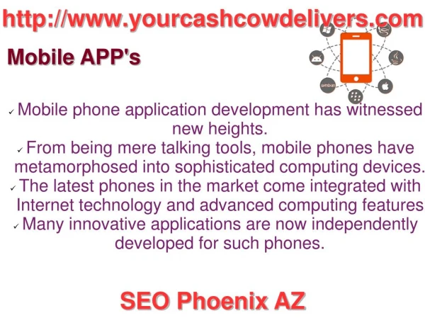 Web design, Mobile Apps, Social Media, Phoenix AZ