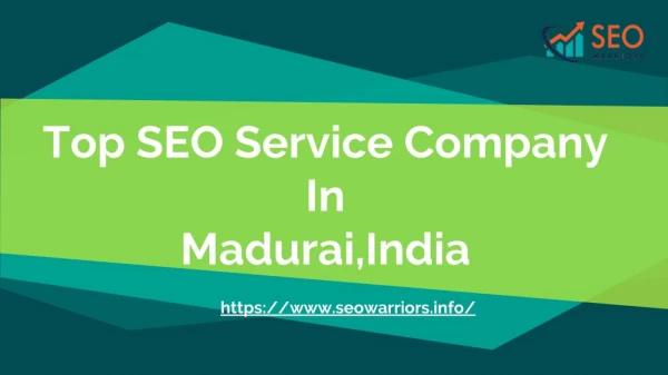 Top seo service company in madurai india