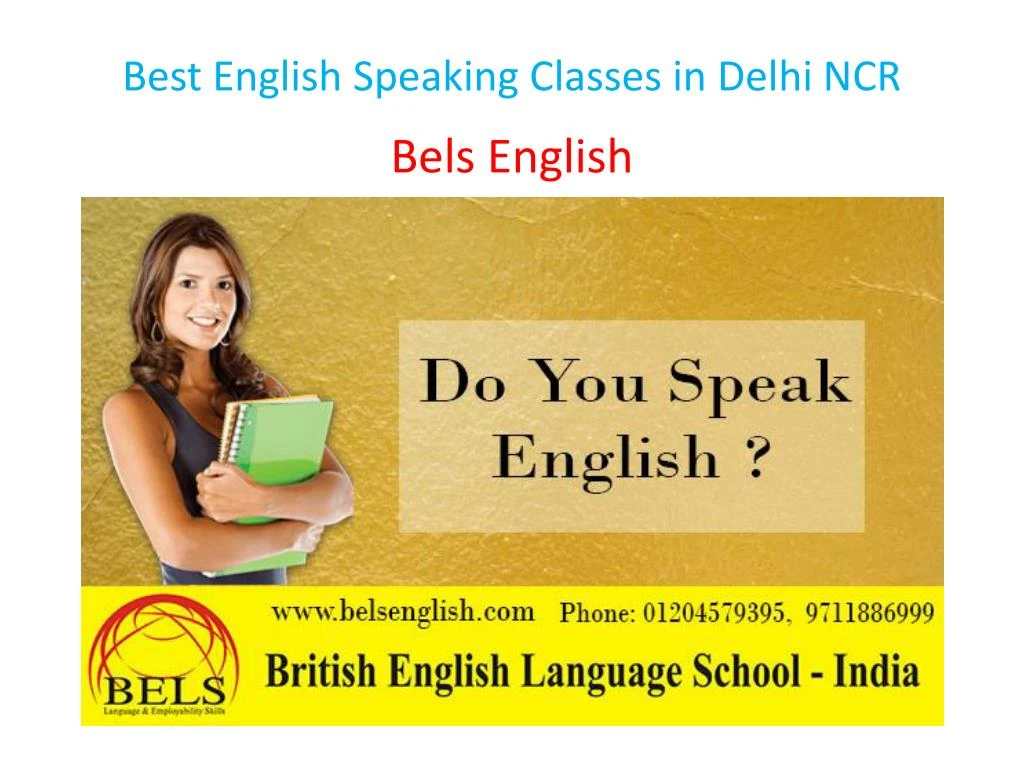 best english speaking classes in delhi ncr