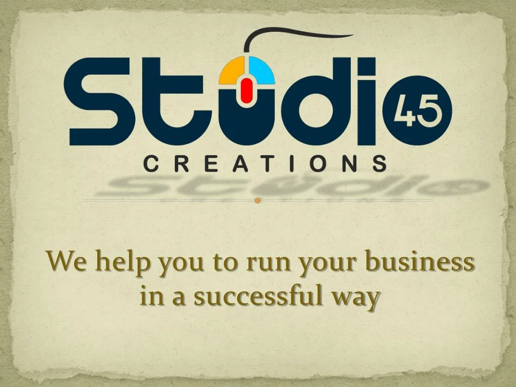 we help you to run your business in a successful way