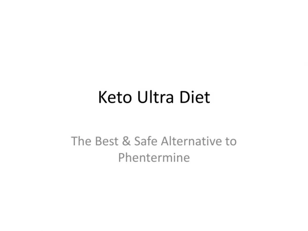 Keto Ultra Diet - *sharktankdiet.org
