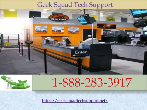 Geek Squad Tech Support Phone Number 1-888-283-3917