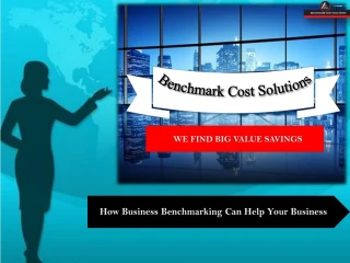 How Business Benchmarking can Help your Business - slide 1