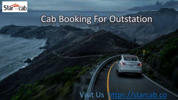 Cab Booking For Outstation
