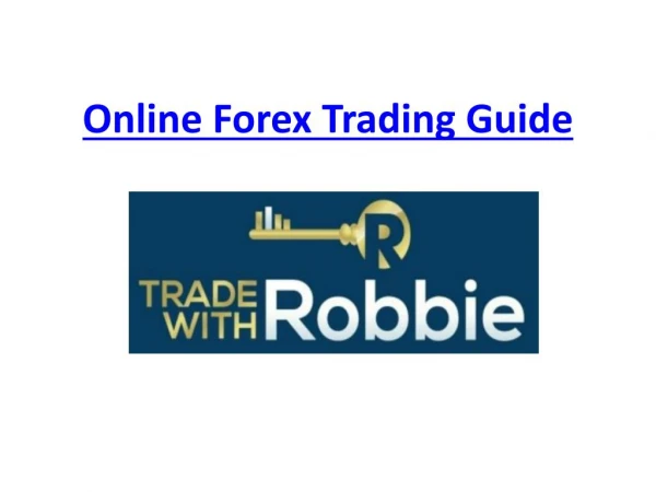 Online Forex Trading Guide