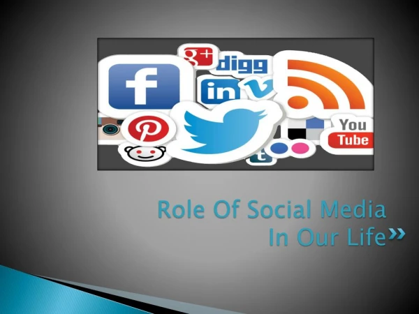 Role of social media