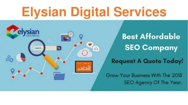 Professional Digital Marketing Company - Elysian Digital Services