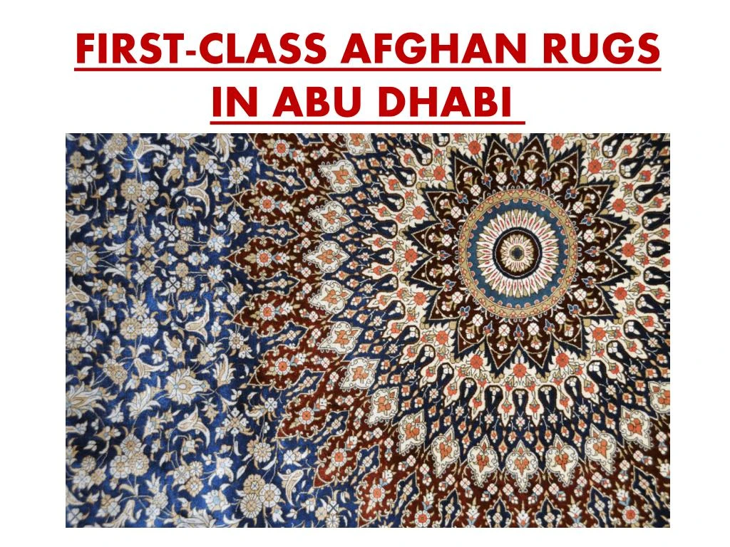 first class afghan rugs in abu dhabi