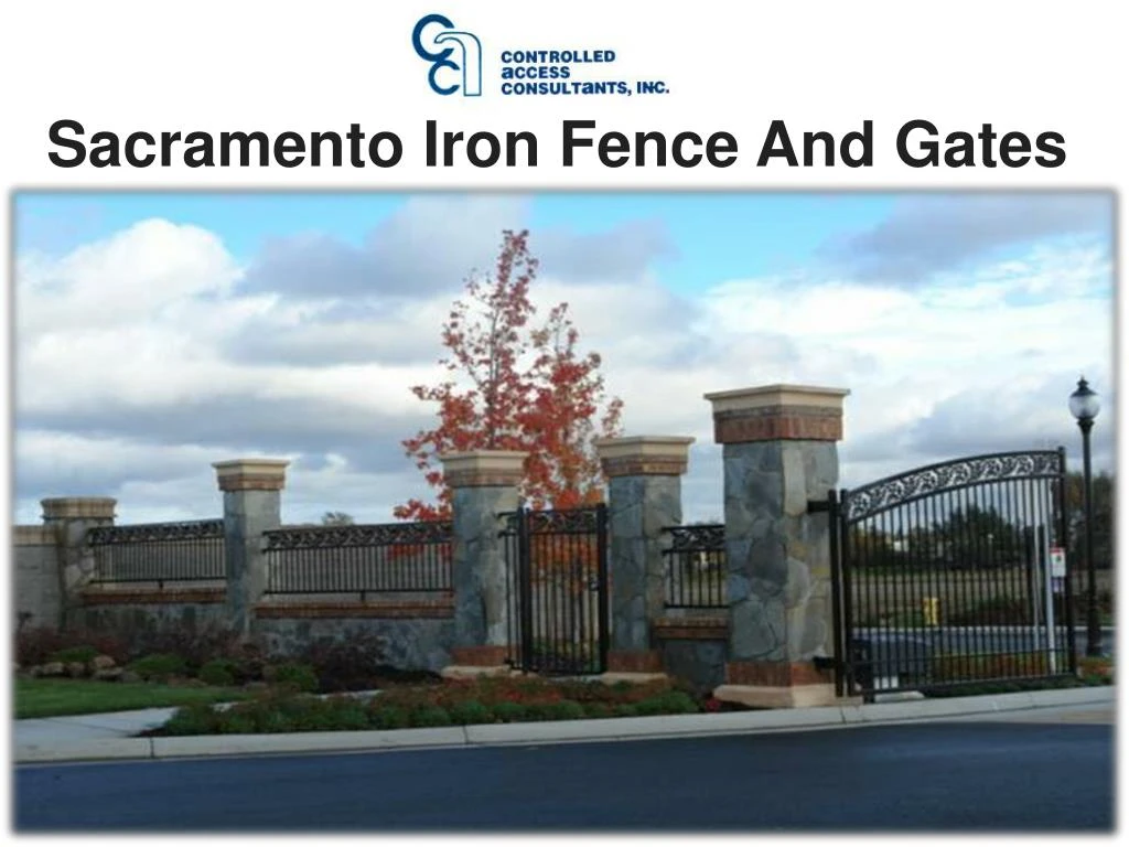 sacramento iron fence and gates