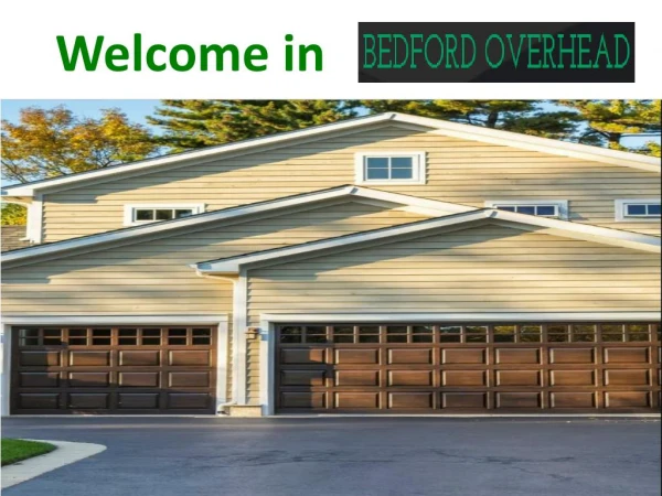 Bedforddoorsinc.com-Garage Door Service Company Vista CA
