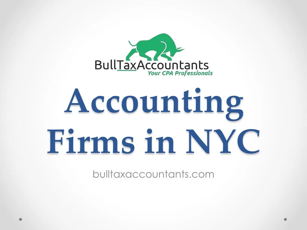 accounting firms in nyc