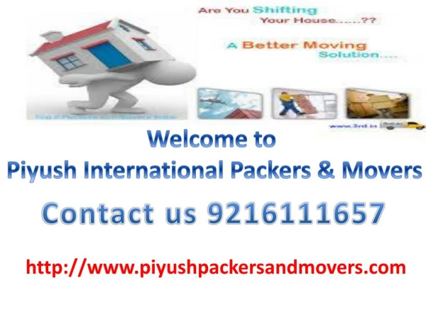 Movers packers In Chandigarh