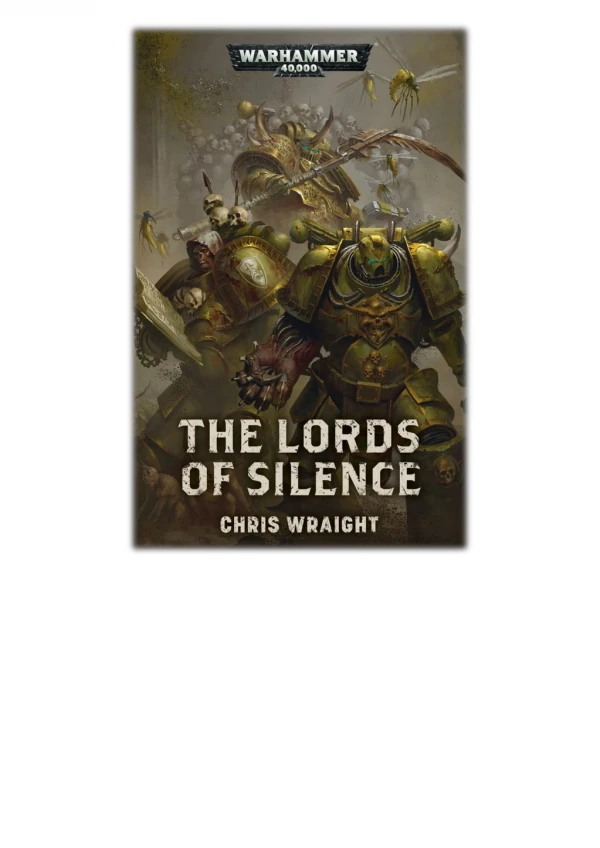 [PDF] Free Download The Lords Of Silence By Chris Wraight
