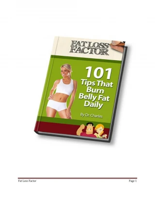 Fat Loss Factor PDF EBook Free Download