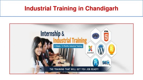 Industrial Training in Chandigarh | Six months Industrial Training in Chandigarh