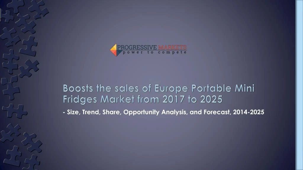 boosts the sales of europe portable mini fridges market from 2017 to 2025