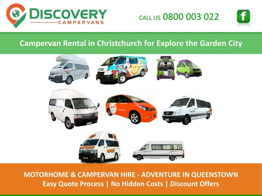 c ampervan rental in christchurch for explore the garden city