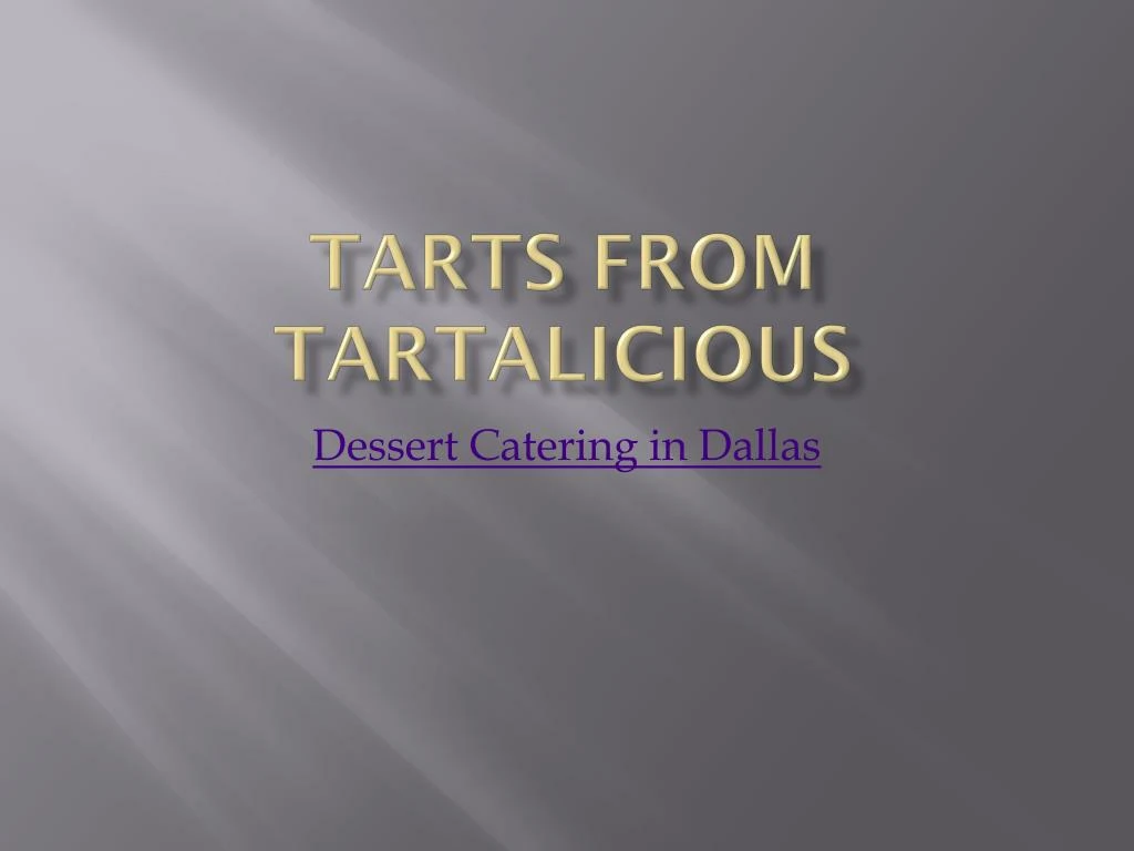 tarts from tartalicious