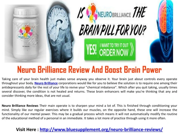 Neuro Brilliance - Get Better Memory Power