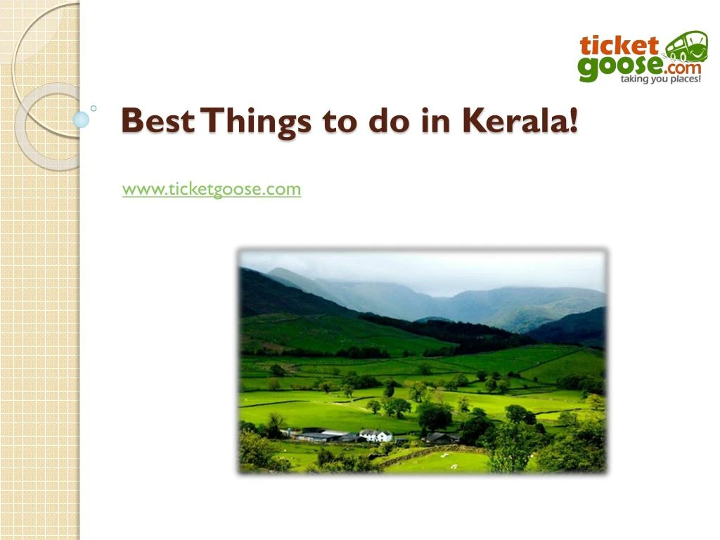 best things to do in kerala