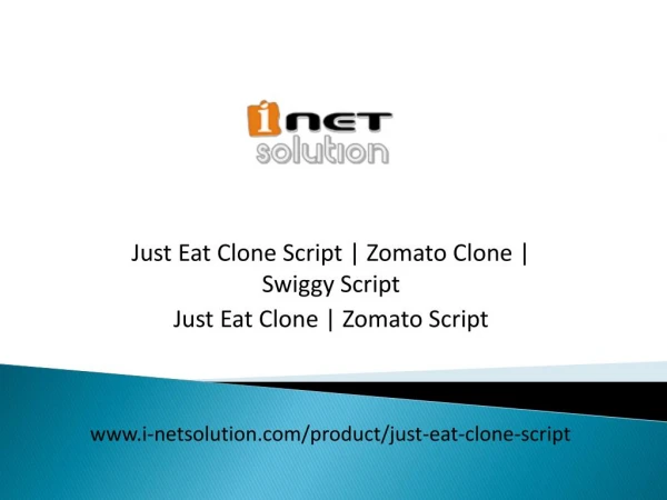 Just Eat Clone | Zomato Script