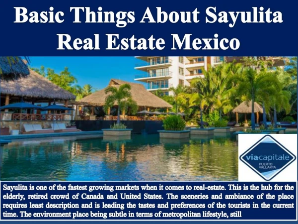 Basic Things About Sayulita Real Estate Mexico