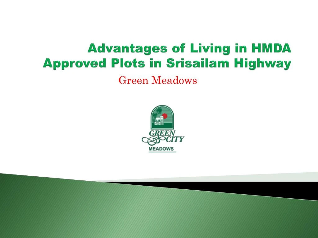 advantages of living in hmda approved plots in srisailam highway