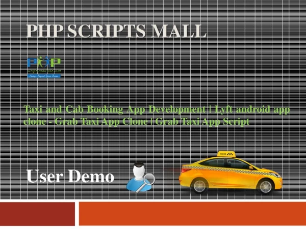 Grab Taxi App Clone | Grab Taxi App Script