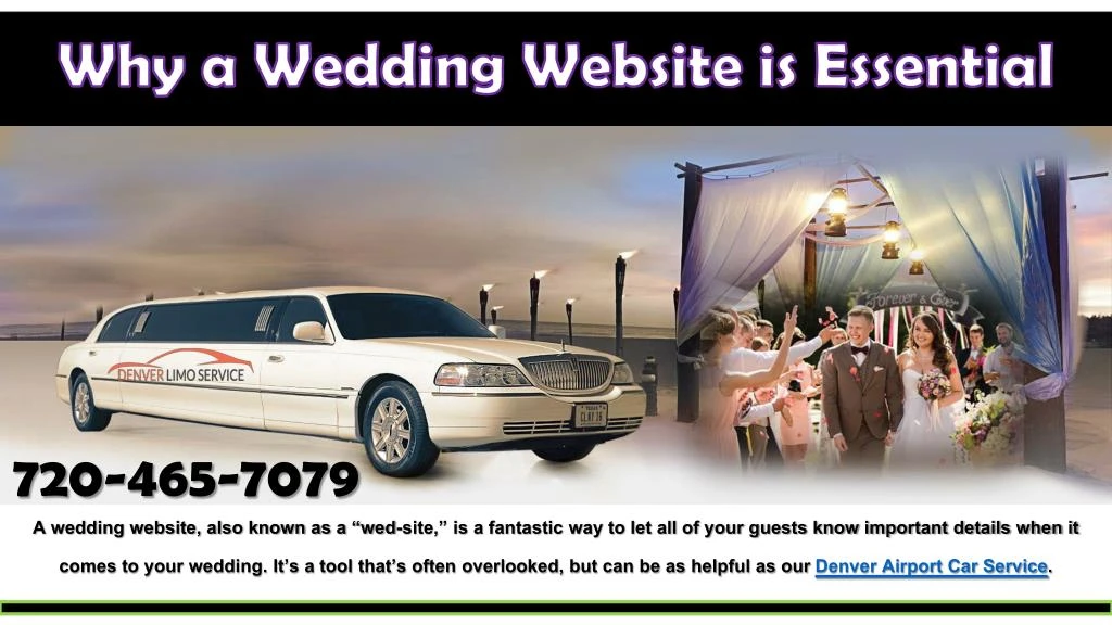 why a wedding website is essential