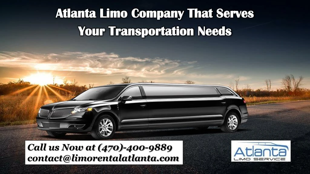 atlanta limo company that serves your