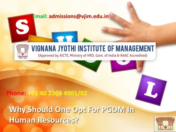 Why Should One Opt For PGDM In Human Resources?