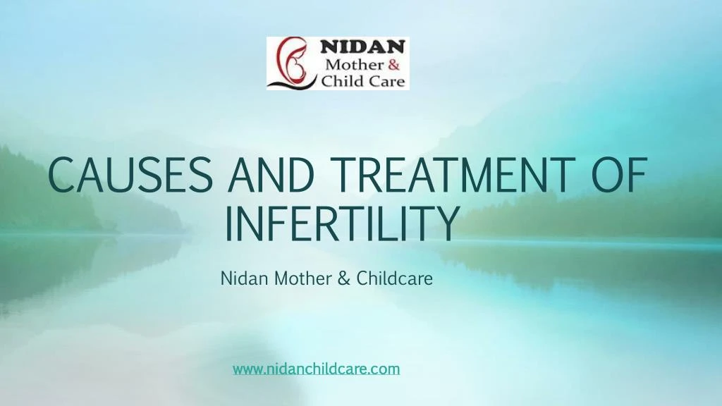 causes and treatment of infertility