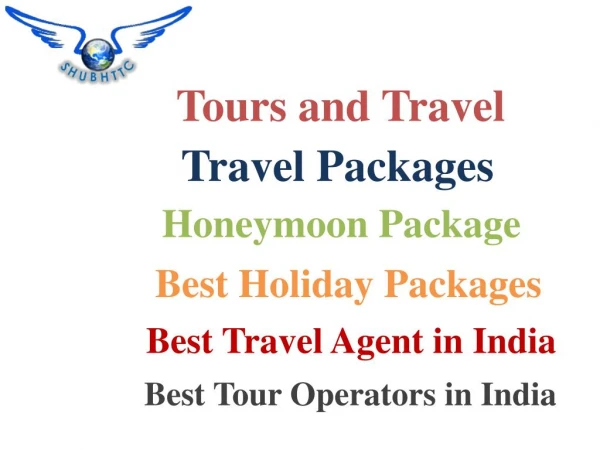 tours and travel