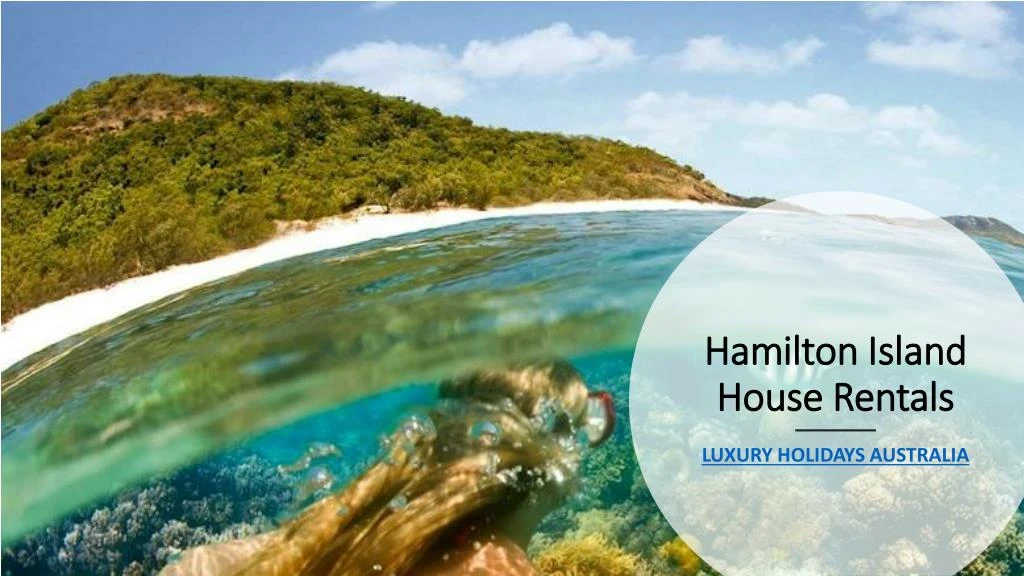 hamilton island house rentals