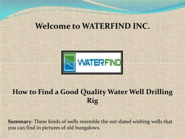 Seismic ground water detection, water well drilling Alberta cost, water well drilling