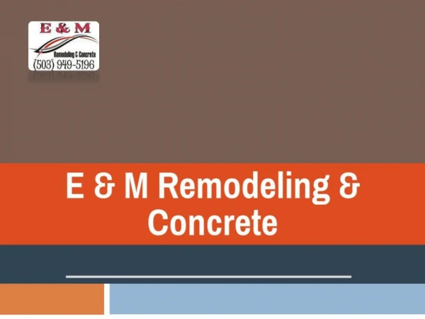 Commercial Concrete Contractor Salem OR