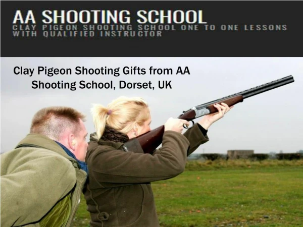 Clay Pigeon Shooting Gifts | Special Offers from AA Shooting School