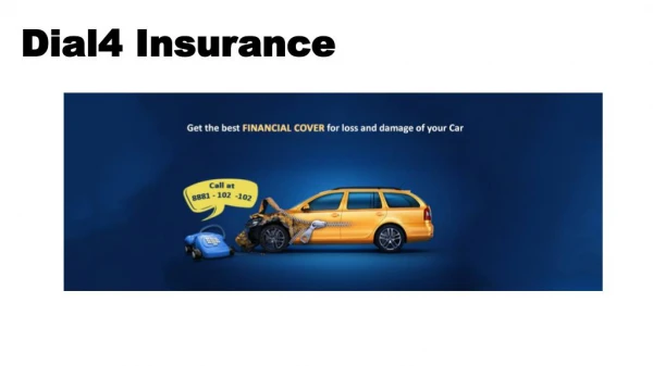 Importance of car insurance in India - Dial4 Insurance