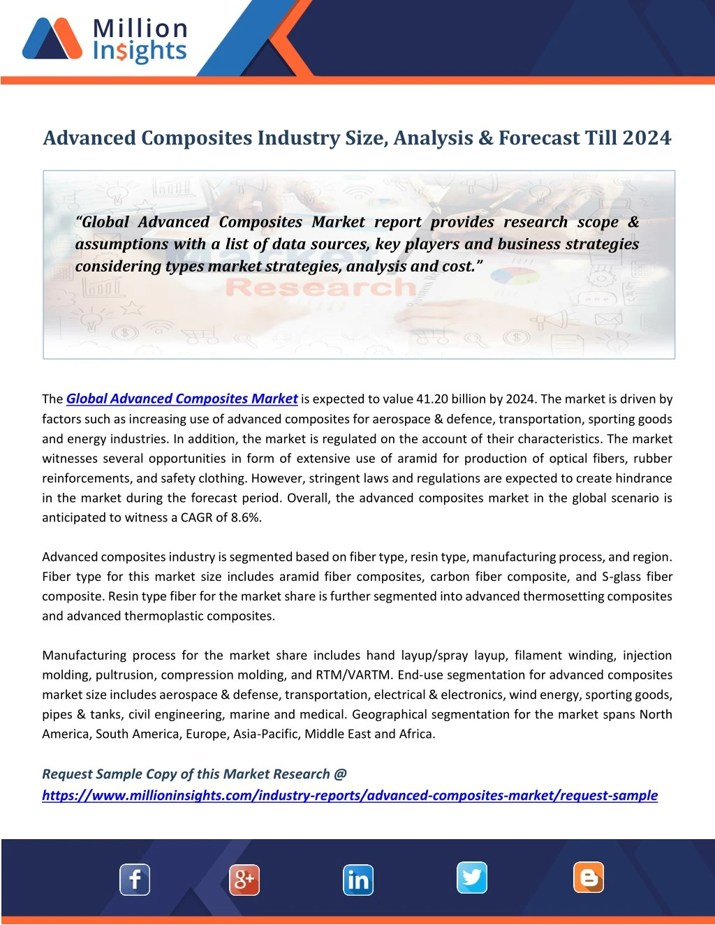 advanced composites industry size analysis