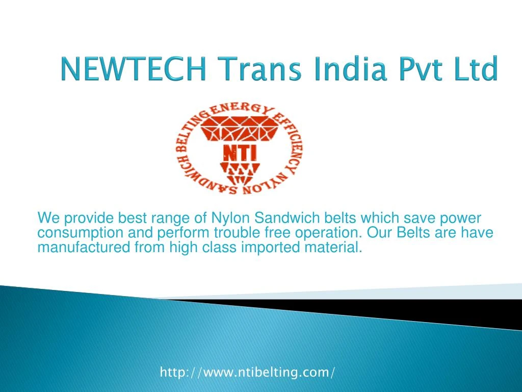 newtech trans india pvt ltd