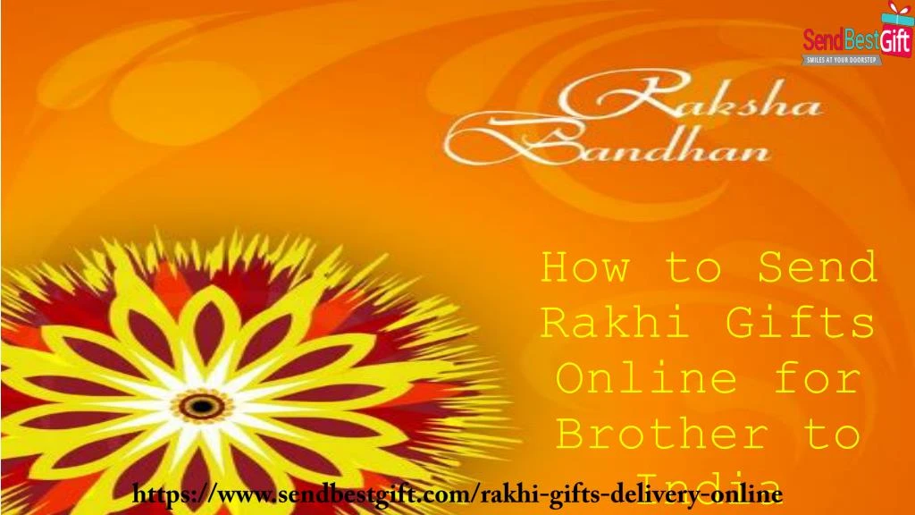 how to send rakhi gifts online for brother to india