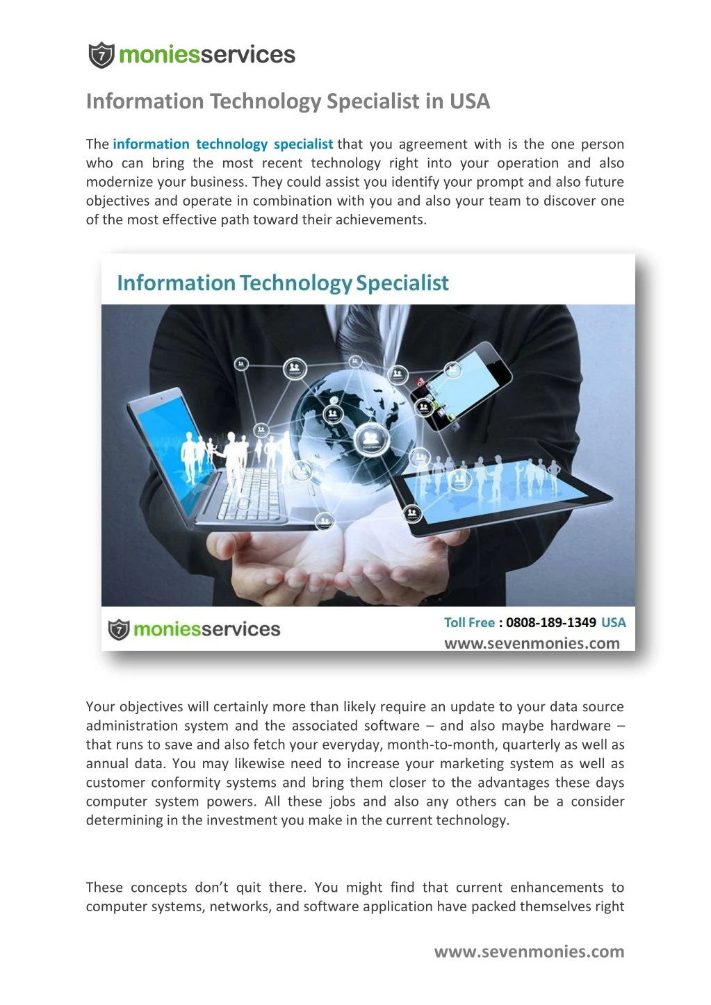 information technology specialist