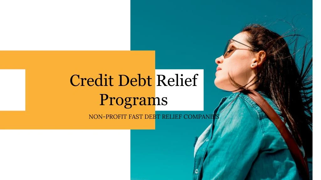 credit debt relief programs