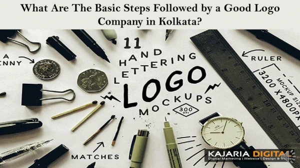 What Are The Basic Steps Followed by a Good Logo Company in Kolkata