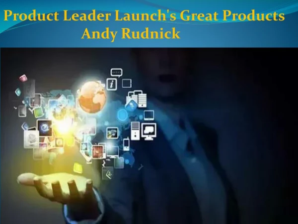 Successful Strategy Of Product Development - Andy Rudnick