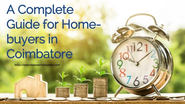 A Complete Guide for Home-buyers in Coimbatore