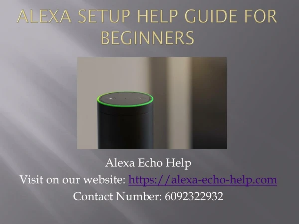 Alexa Setup Help Guide for Beginners